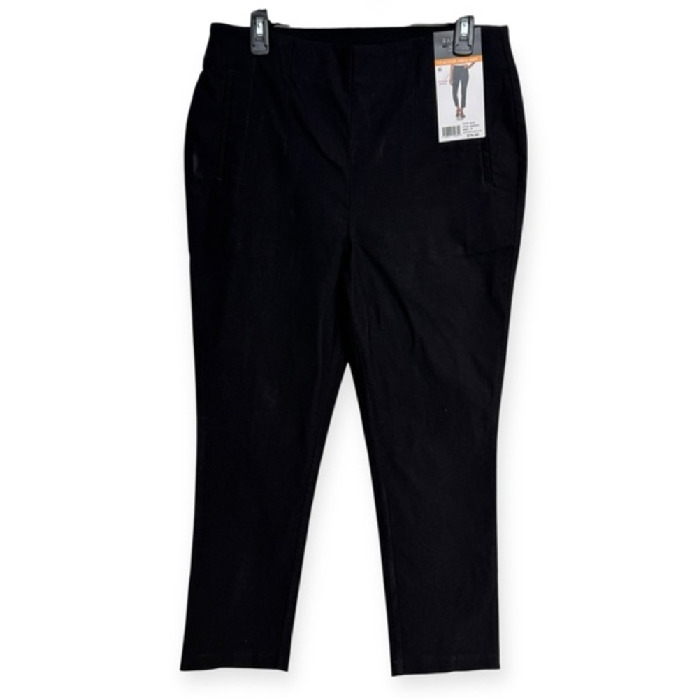 Rafaella Women's Stretch Black Ankle Pants Size 12‎